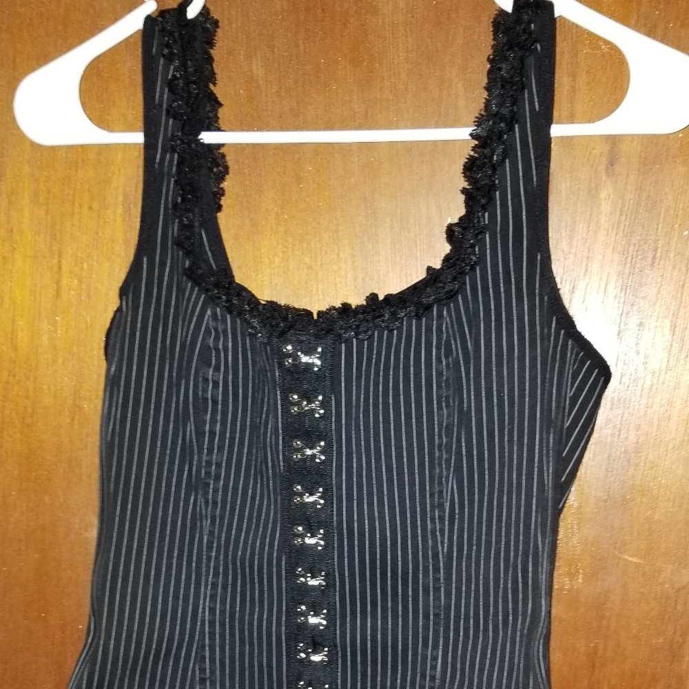 Tripp Corset Top w/bone stays